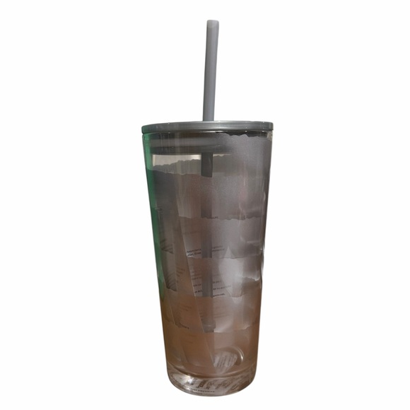 Glass Starbucks Tumbler with Straw Lid - Picture 4 of 6
